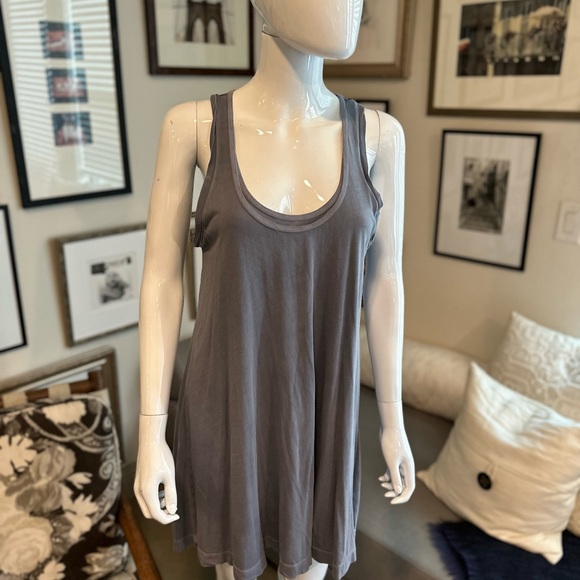 Splendid Grey Tank Dress - Picture 1 of 4